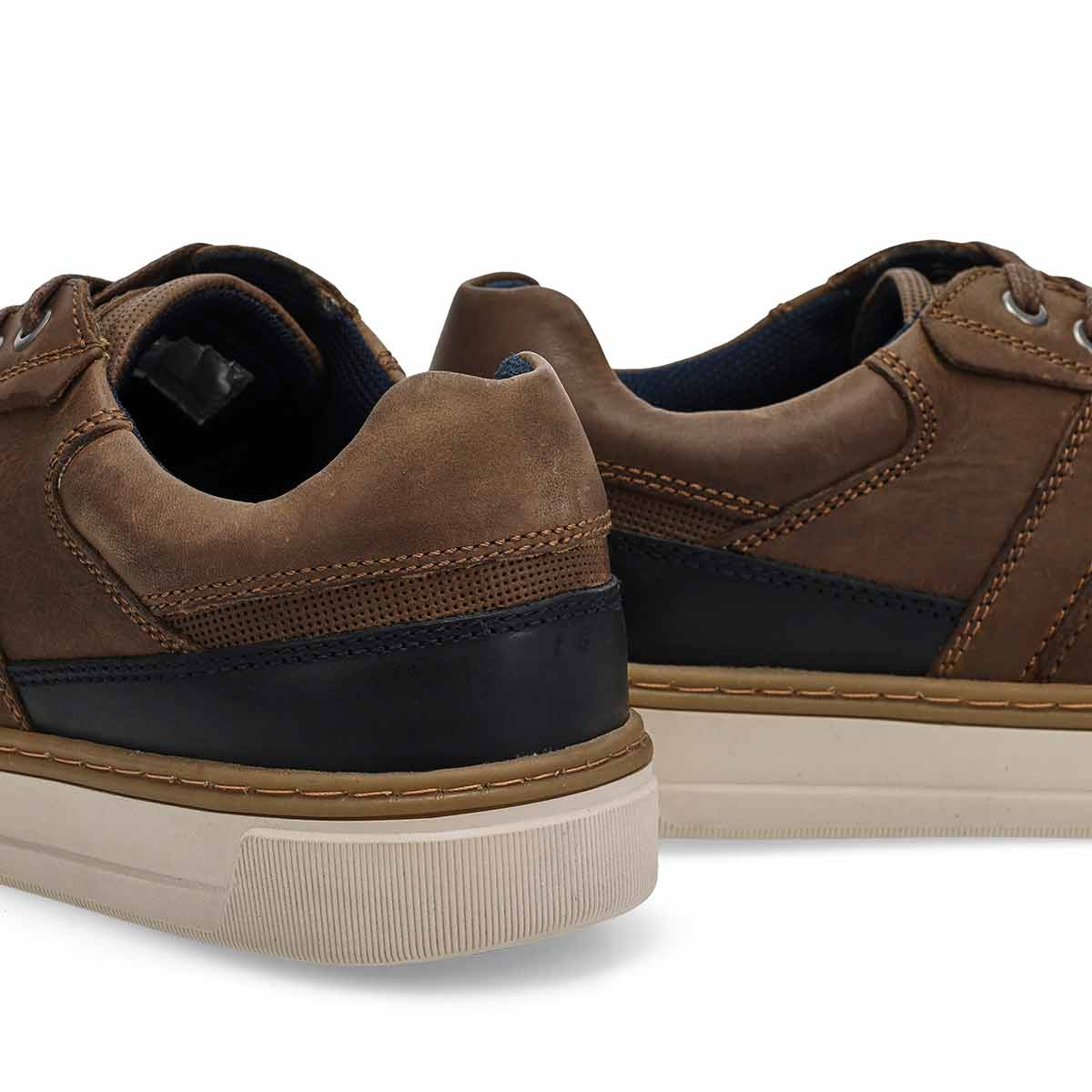 Richelieu en cuir décontracté PHILOS, gris, hommes