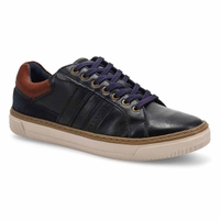 Richelieu en cuir décontracté PHILOS, marine Argentine, hommes