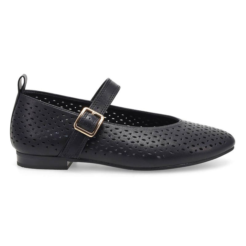 Women's  Piper Leather Mary Jane Shoe - Black
