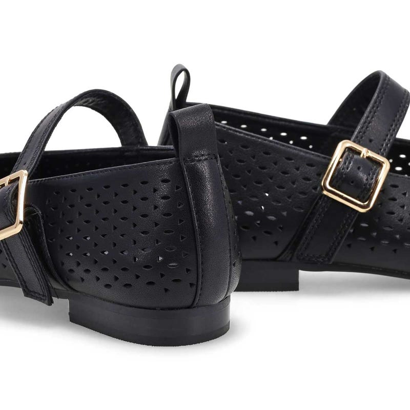 Women's  Piper Leather Mary Jane Shoe - Black