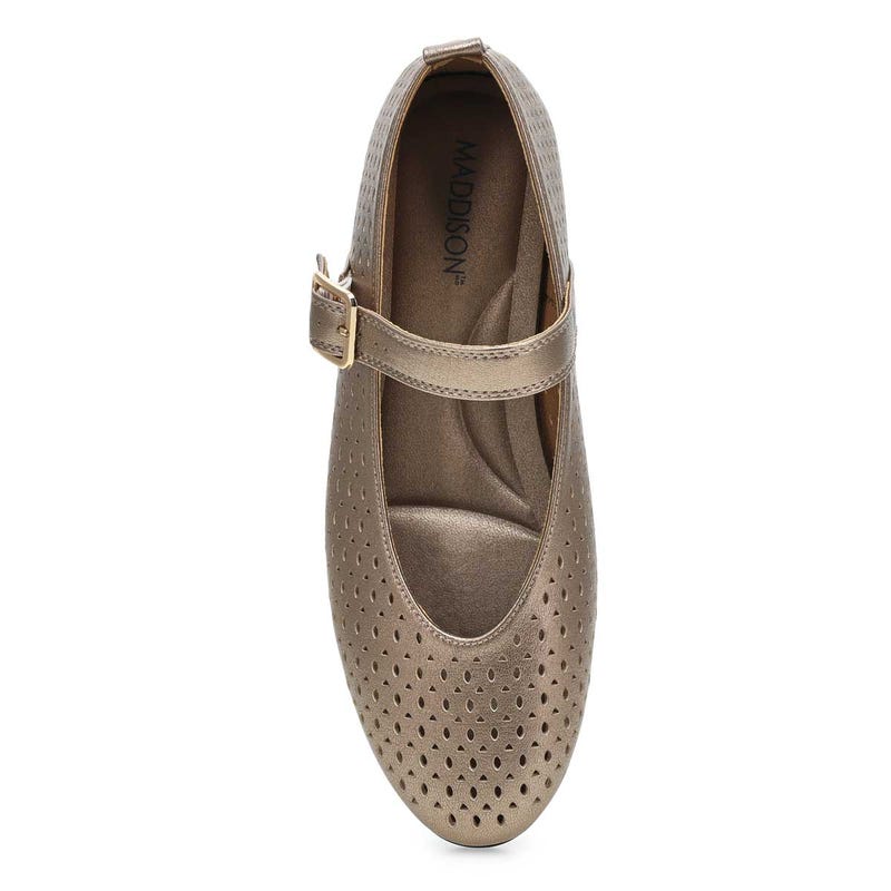 Women's Piper Leather Mary Jane Shoe - Champagne