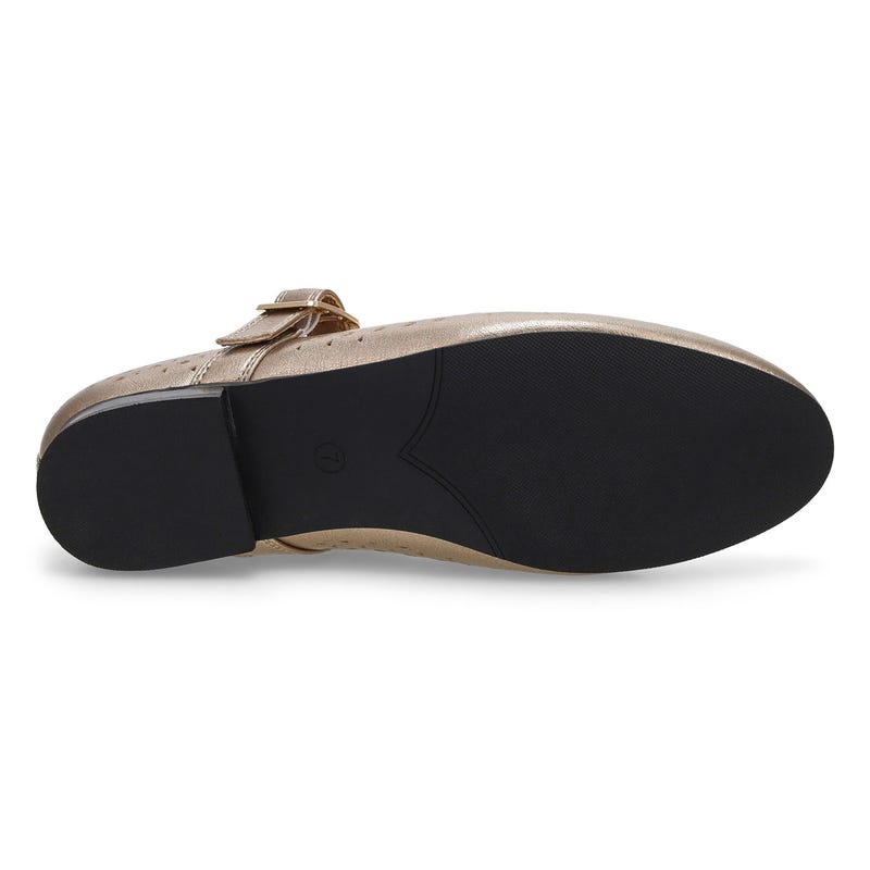 Women's Piper Leather Mary Jane Shoe - Champagne
