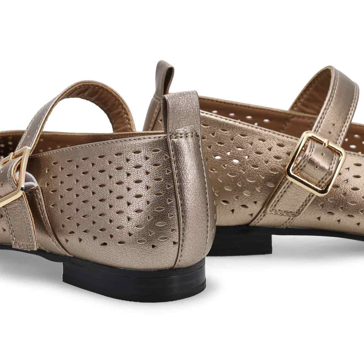 Mary Jane en cuir PIPER, noir, femmes