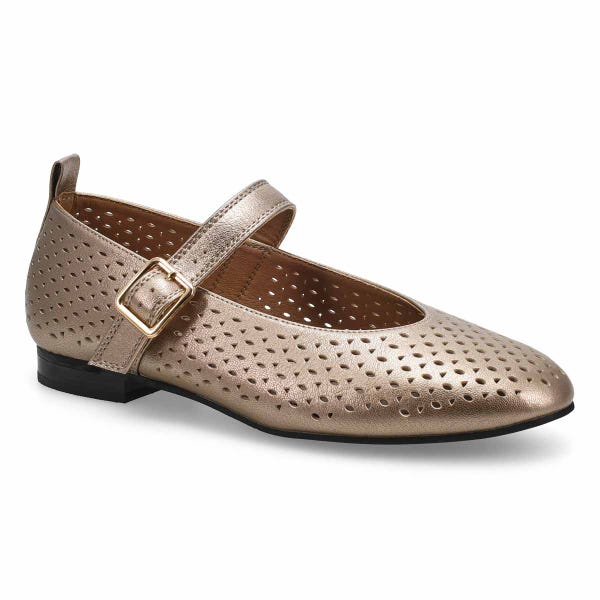 Women's Piper Leather Mary Jane Shoe - Champagne