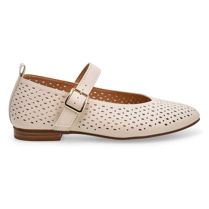 Women's Piper Leather Mary Jane Shoe - Cream