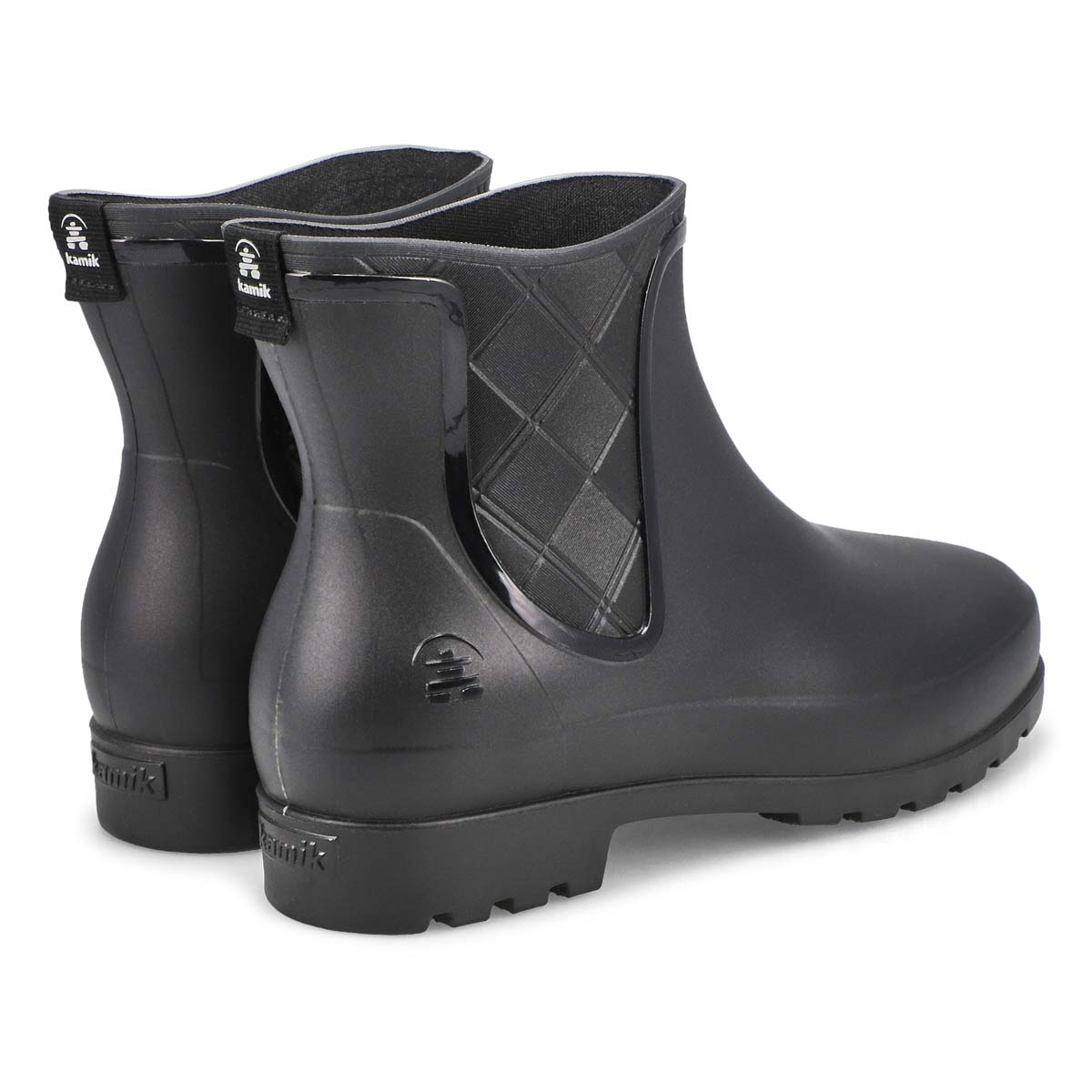 Bottes Chelsea de pluie PIPPA, noir, femmes