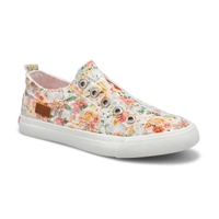 Girls' Play Sneaker - White Terrarium