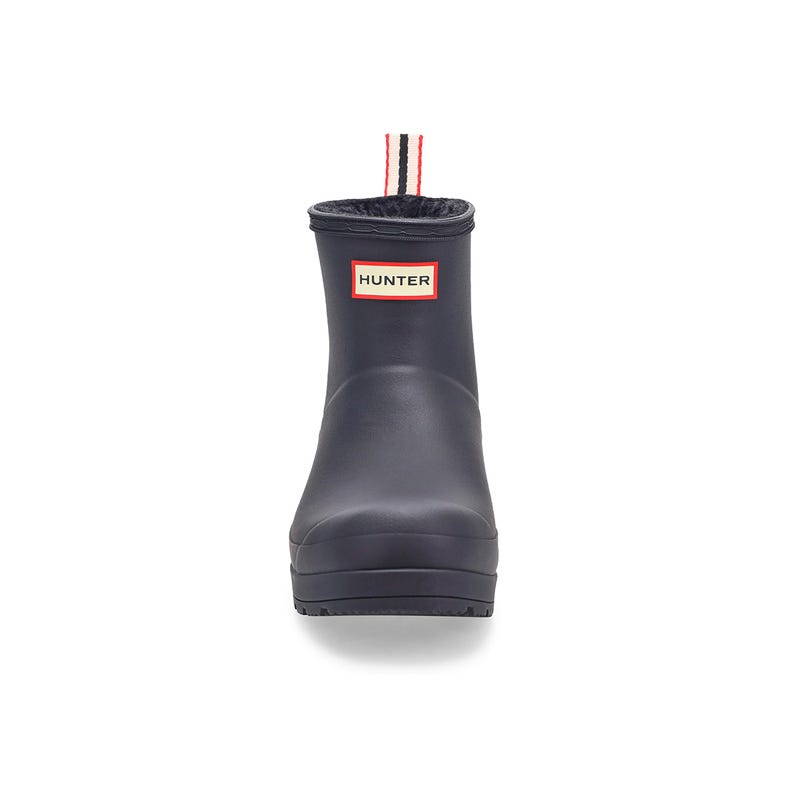 Women's Original Play Short Waterproof Insulated Rain Boot - Black