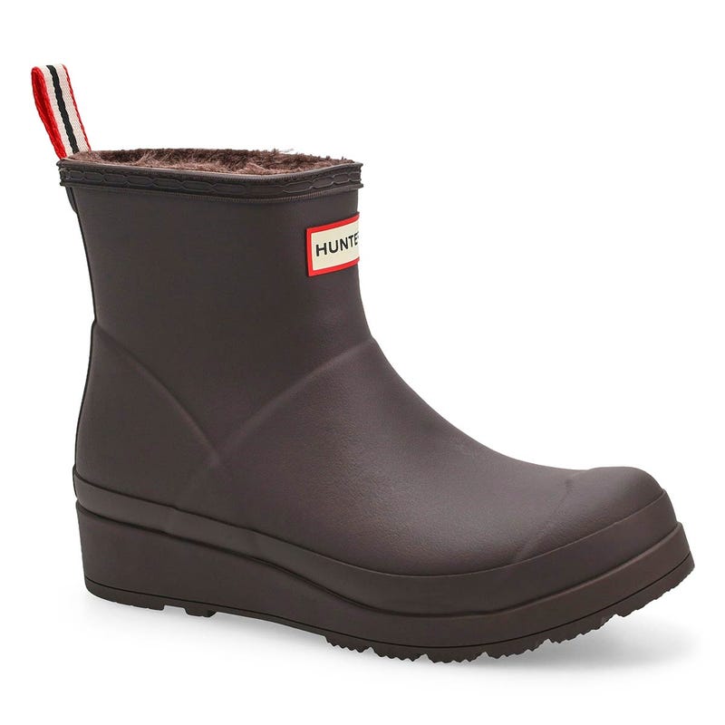 Women's Original Play Short Waterproof Insulated Rain Boot - Hot Fudge