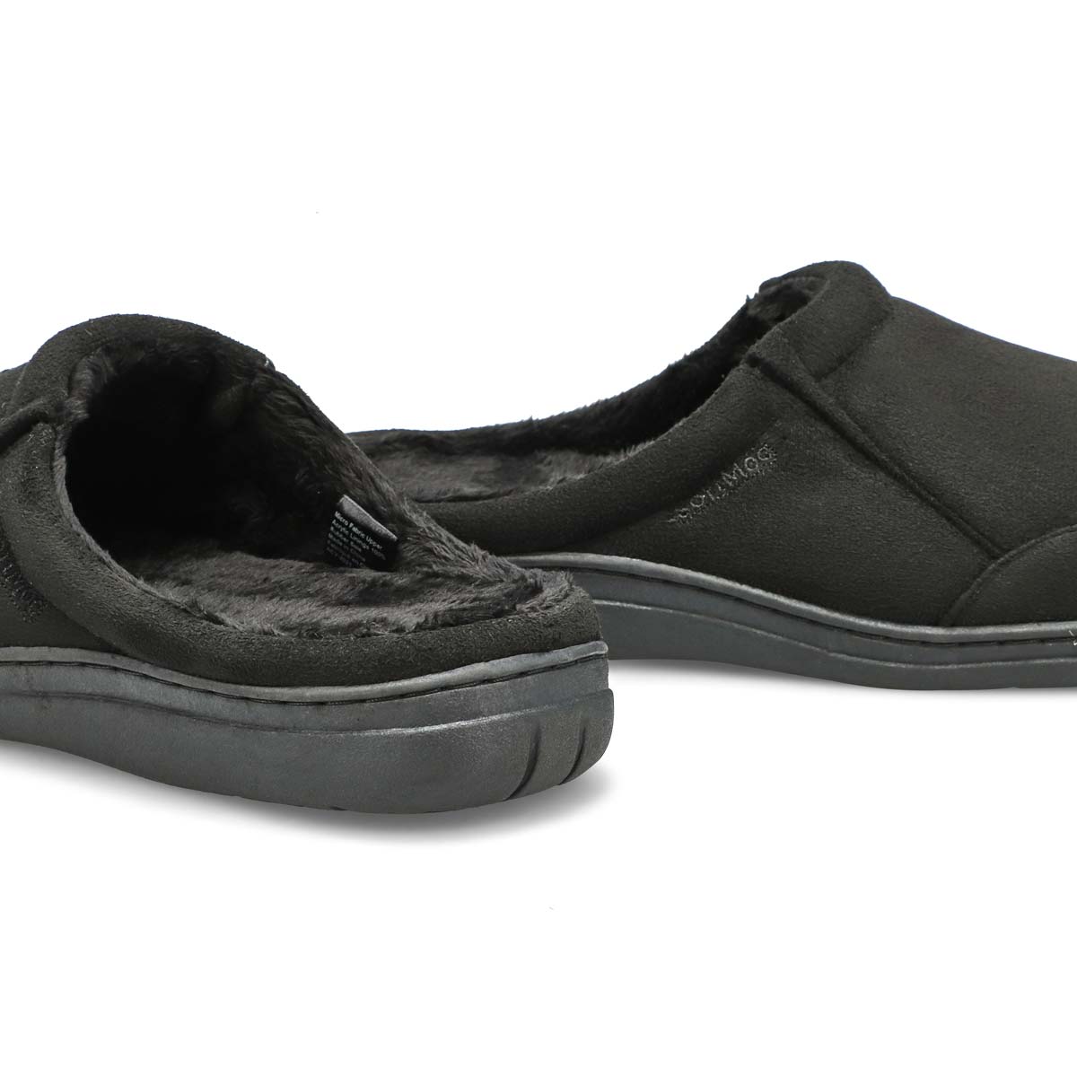 Men's Polar II Open Back Slipper - Black