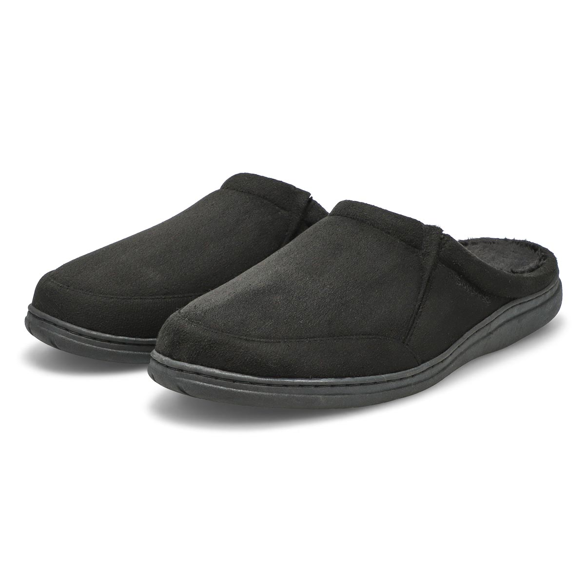 Men's Polar II Open Back Slipper - Black