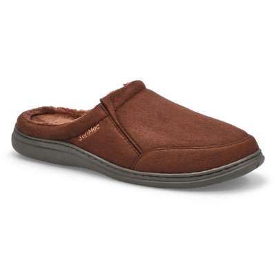 Mns Polar II Open Back Slipper - Brown