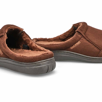 Men's Polar II Open Back Slipper - Brown