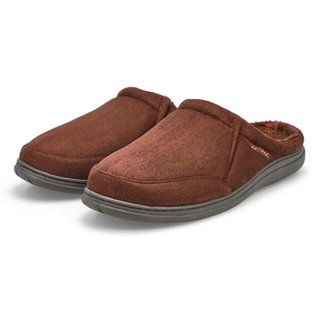 Men's Polar II Open Back Slipper - Brown