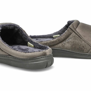 Men's Polar II Open Back Slipper - Charcoal