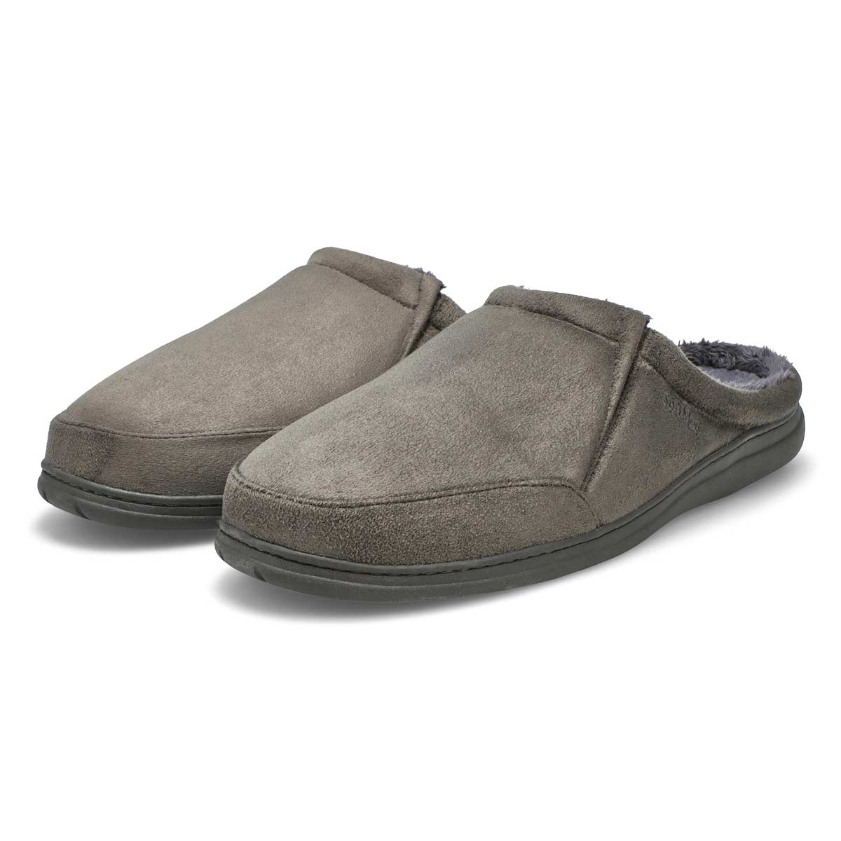 Men's Polar II Open Back Slipper - Charcoal