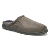 Men's Polar II Open Back Slipper - Charcoal