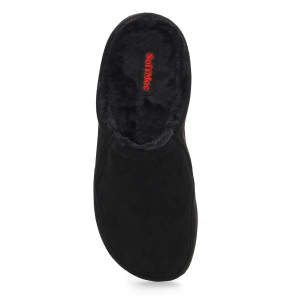 Men's Polar III Open Back Slipper - Black