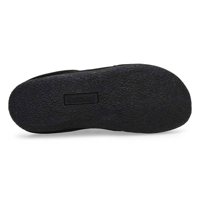 Men's Polar III Open Back Slipper - Black