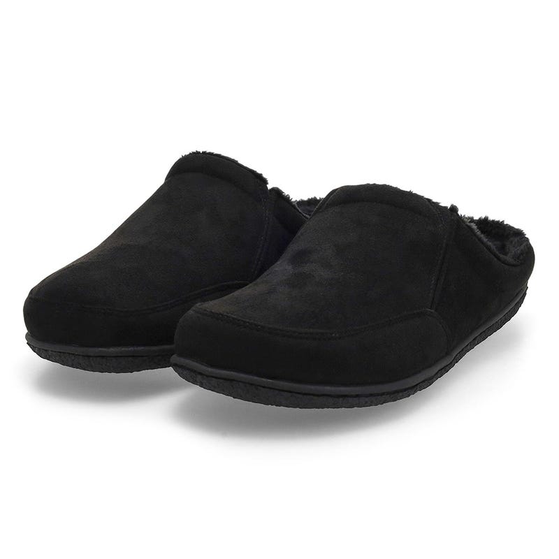 Men's Polar III Open Back Slipper - Black