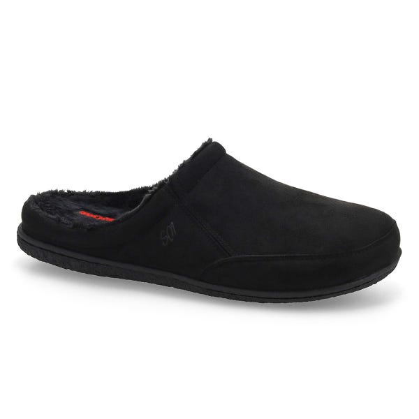Men's Polar III Open Back Slipper - Black