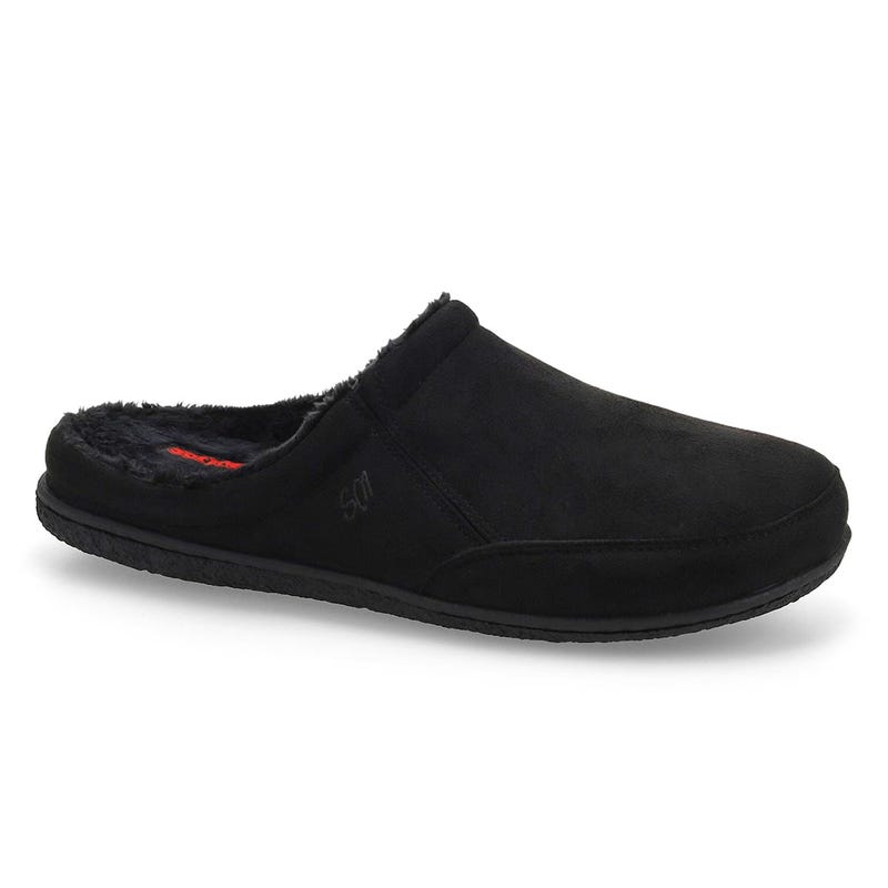 Men's Polar III Open Back Slipper - Black