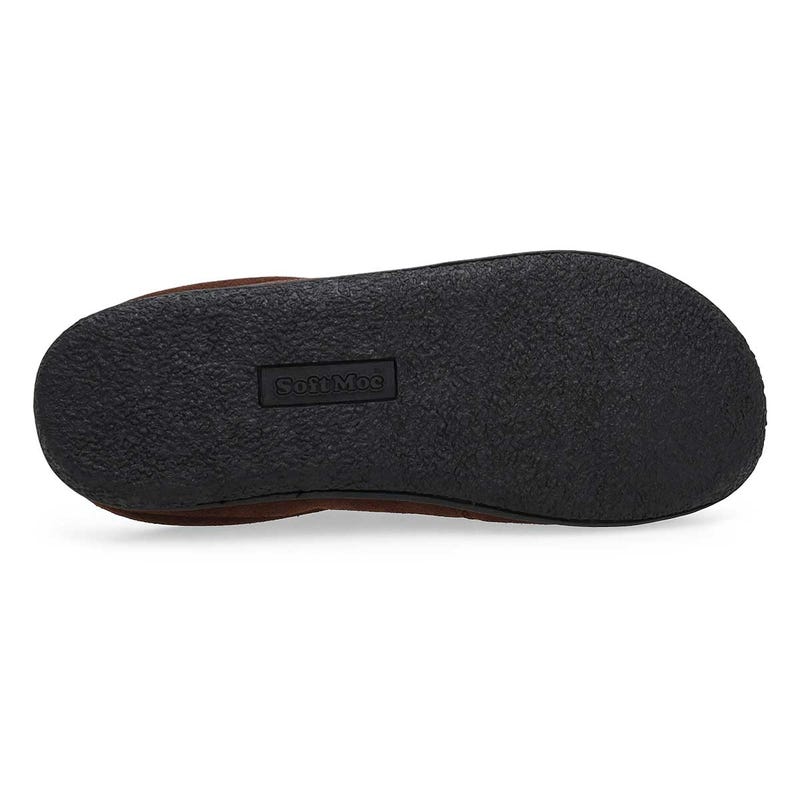 Men's Polar III Open Back Slipper - Rootbeer