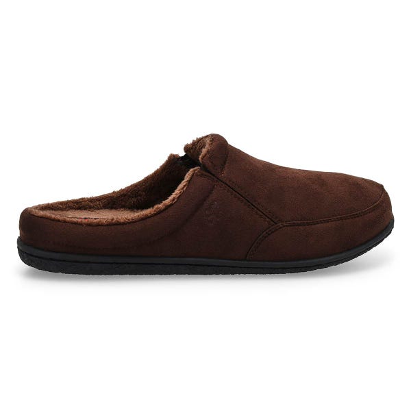 Men's Polar III Open Back Slipper - Rootbeer
