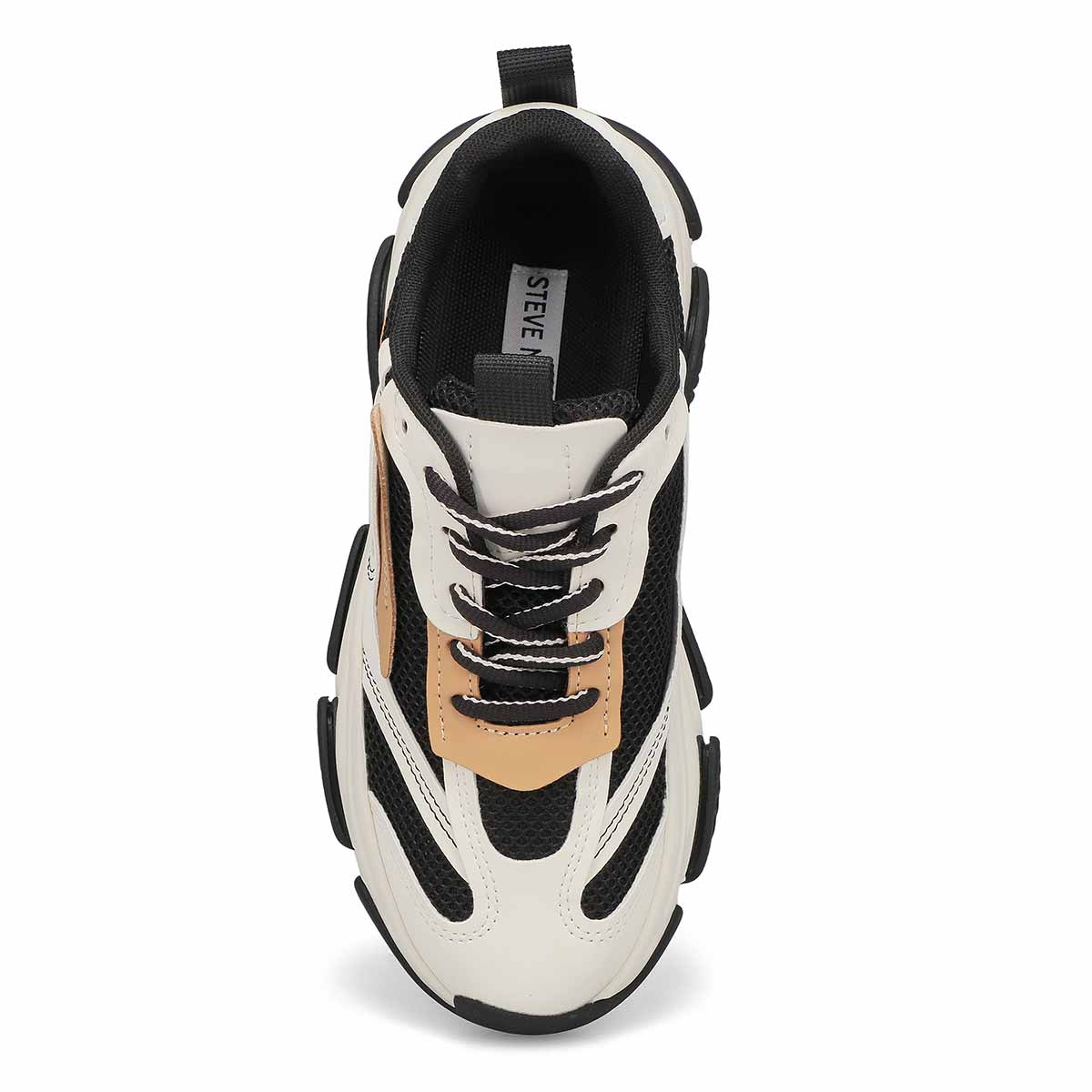 Women's  Possession Lace Up Sneaker - Black/Tan