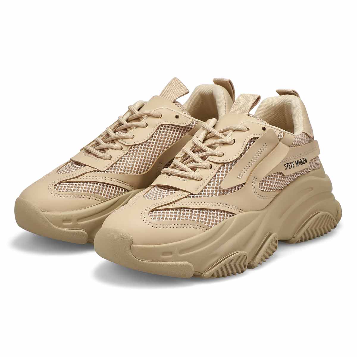 Women's Possession Lace Up Sneaker - Tan