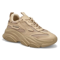 Women's Possession Lace Up Sneaker - Tan