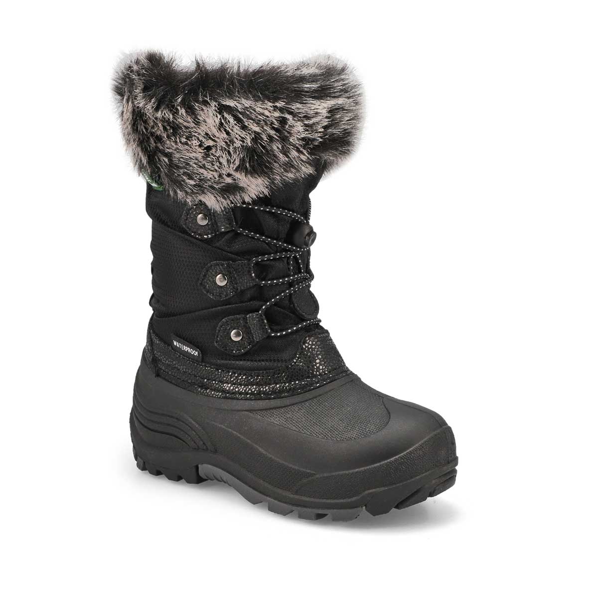 Girls Powdery 2 Waterproof Winter Boot Black