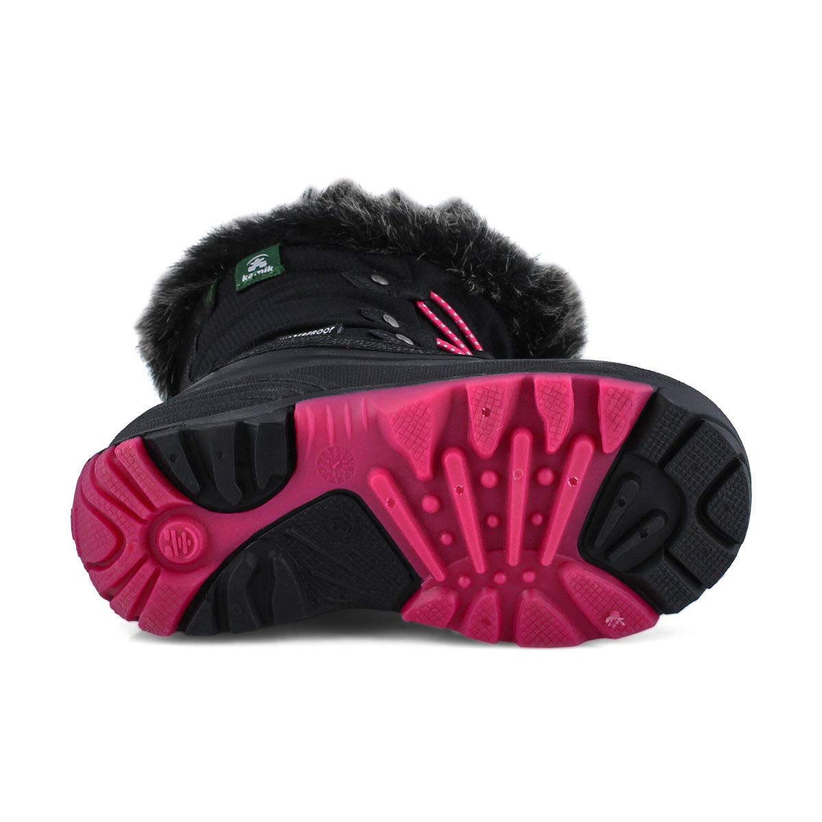 Girls' Powdery 2 Waterproof Winter Boot - Black/Rose