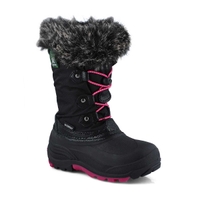 Girls' Powdery 2 Waterproof Winter Boot - Black/Rose