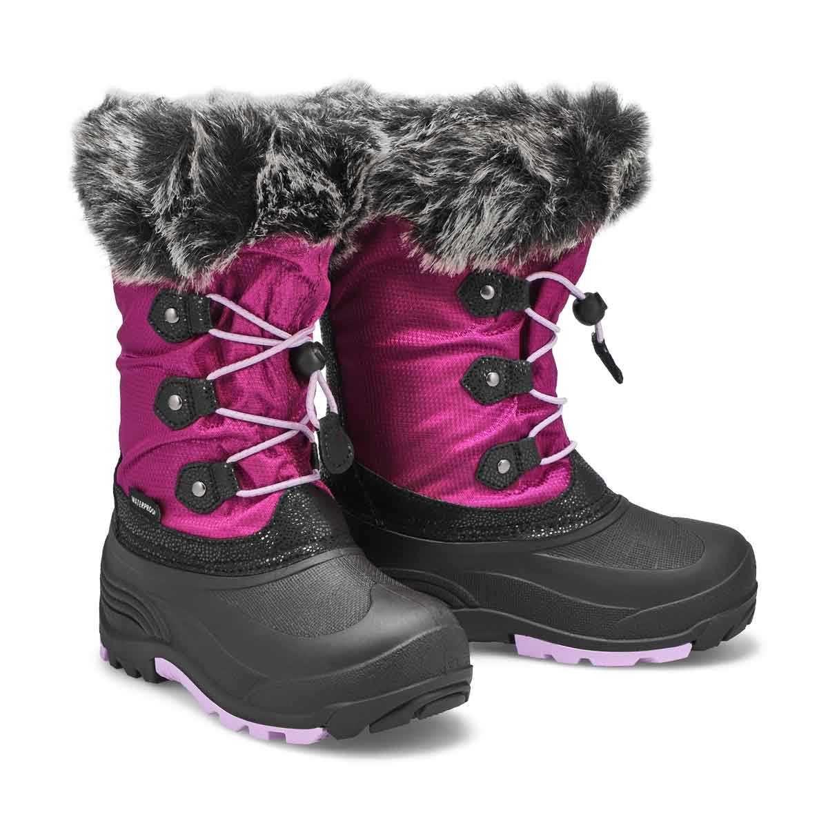 Girls' Powdery 2 Waterproof Winter boot - Grape