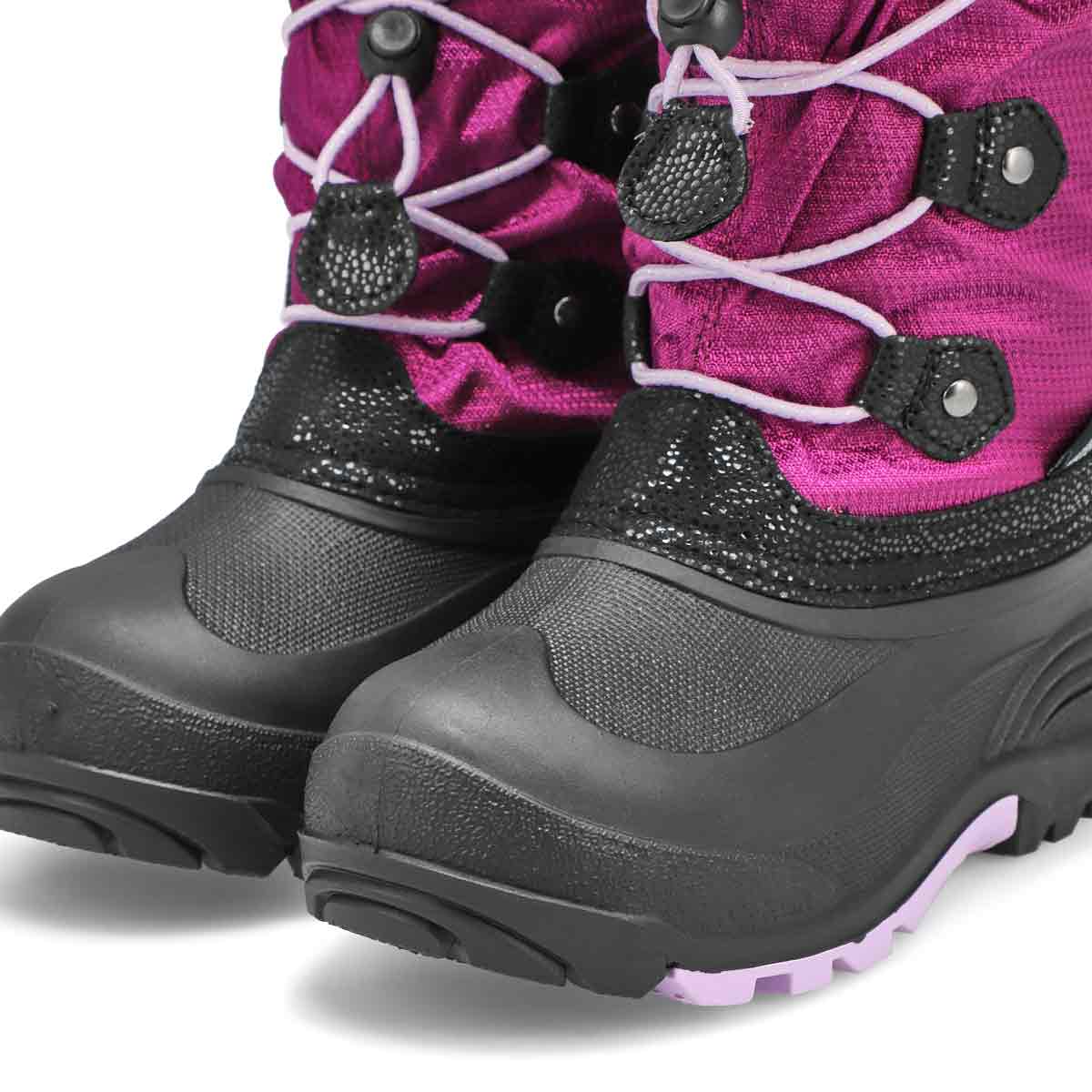 Girls' Powdery 2 Waterproof Winter boot - Grape