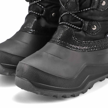 Girls' Powdery 3 Waterproof Winter Boot - Black