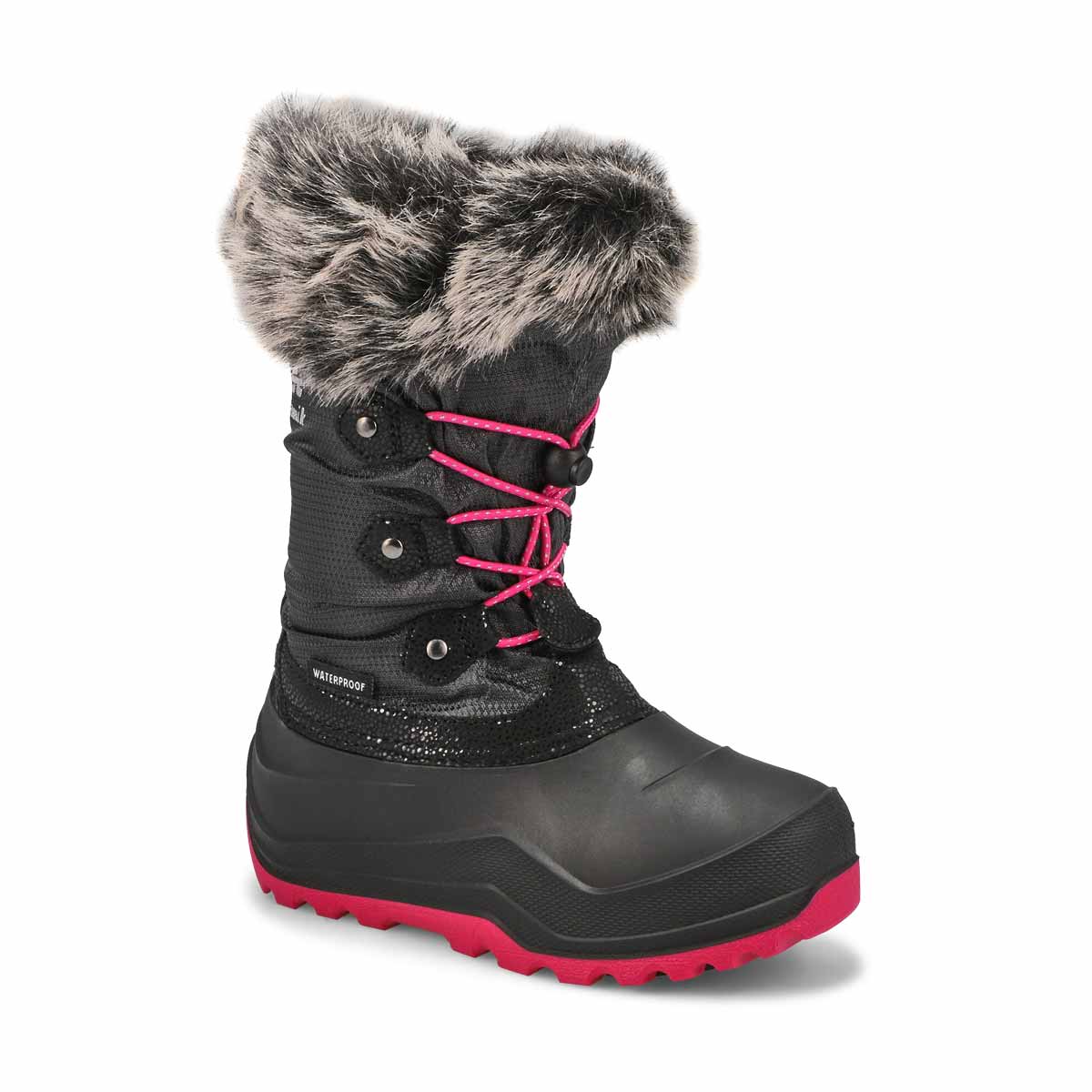 Girls' Powdery 3 Waterproof Winter Boot - Charcoal