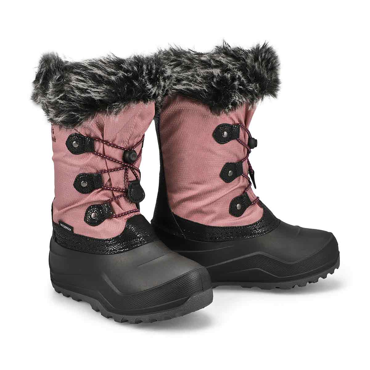 Girls' Powdery 3 Waterproof Winter Boot - Light Pink