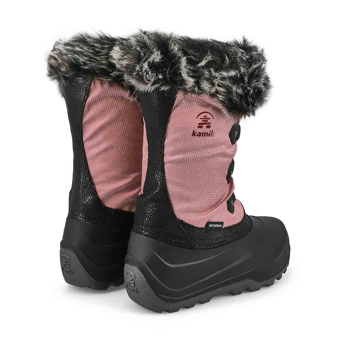 Girls' Powdery 3 Waterproof Winter Boot - Light Pink