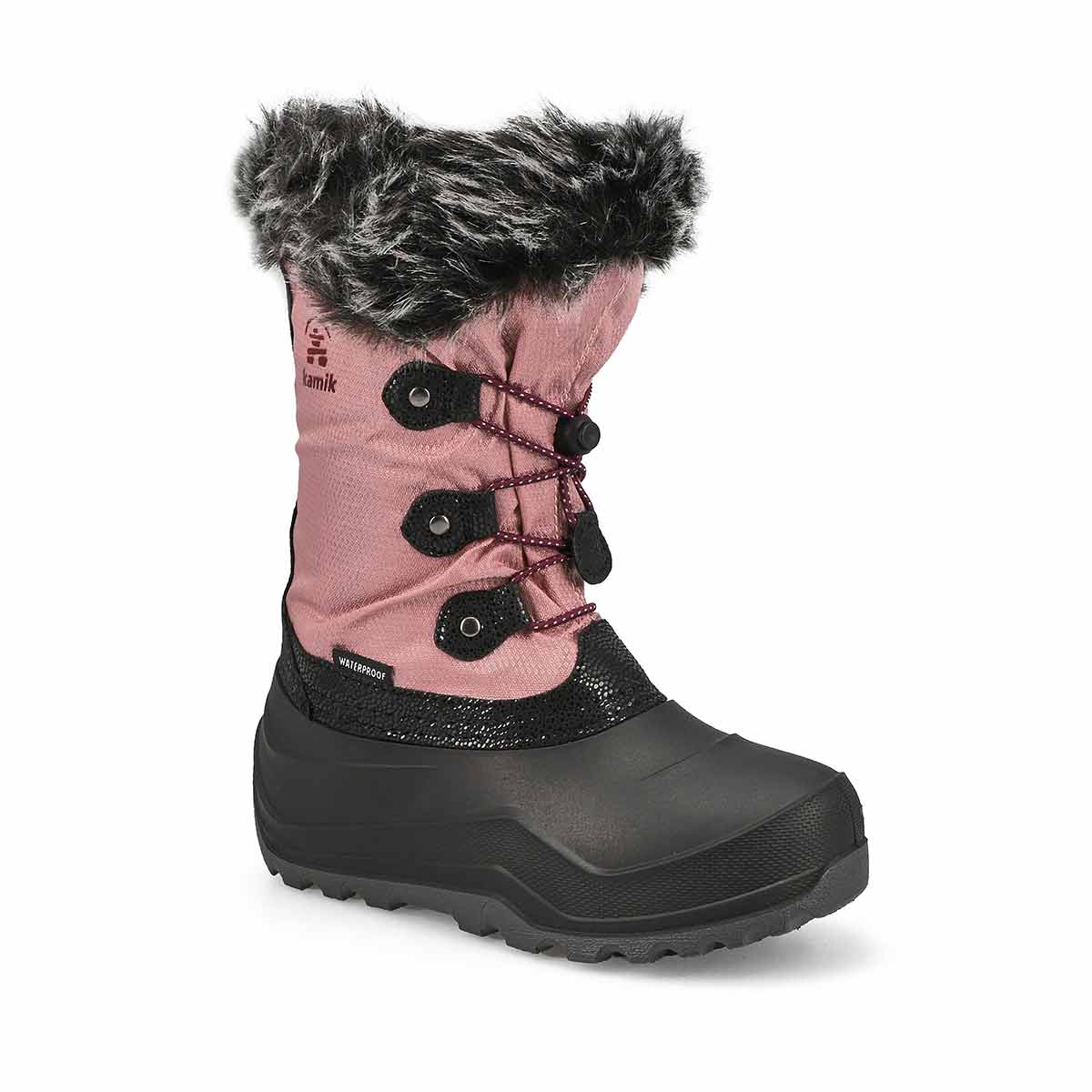 Girls' Powdery 3 Waterproof Winter Boot - Light Pink