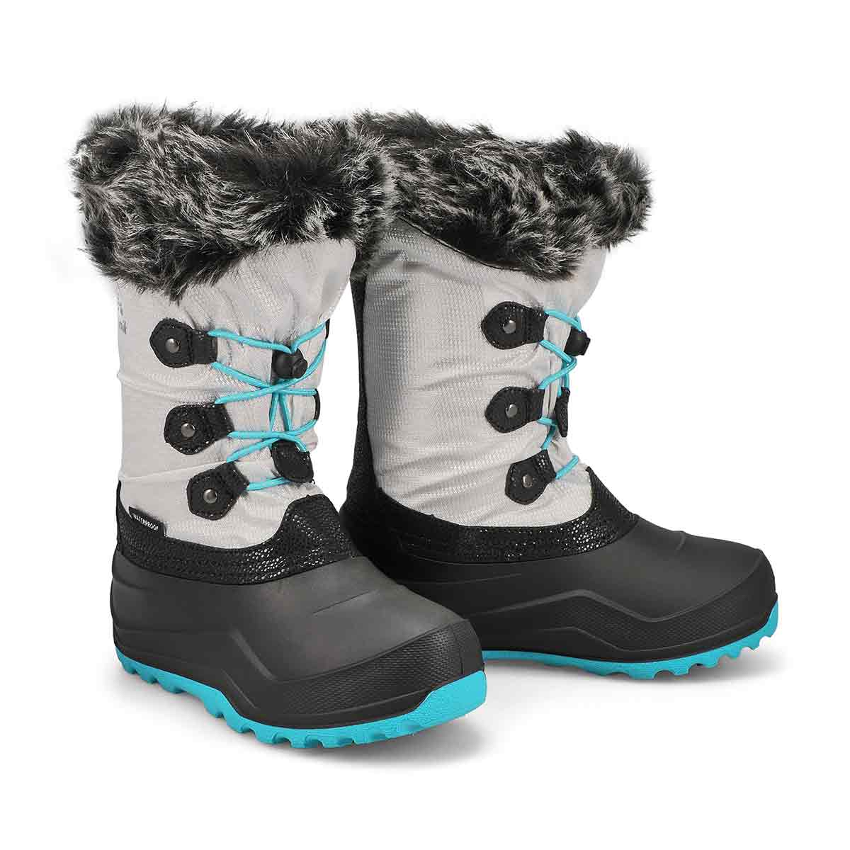 Girls' Powdery 3 Waterproof Winter Boot - White