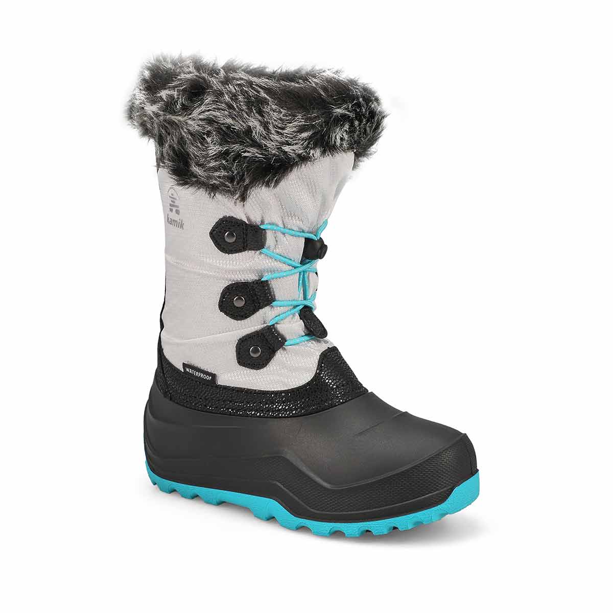 Girls' Powdery 3 Waterproof Winter Boot - White