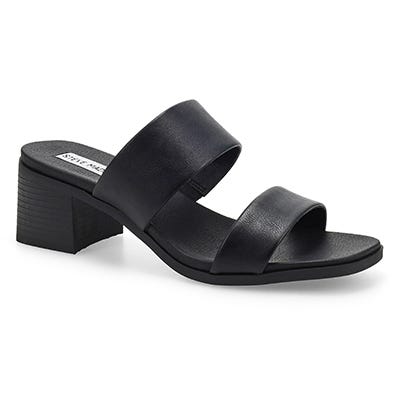 Lds Precious Dress Slide Sandal - Black
