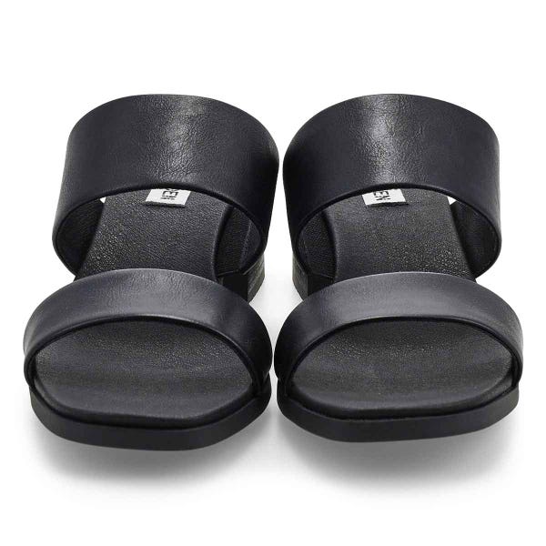 Women's Precious Dress Slide Sandal - Black
