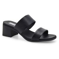 Women's Precious Dress Slide Sandal - Black