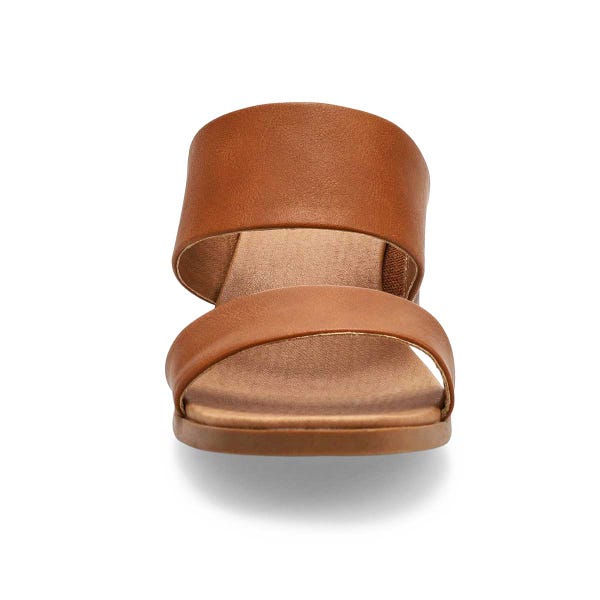 Women's Precious Dress Slide Sandal - Cognac