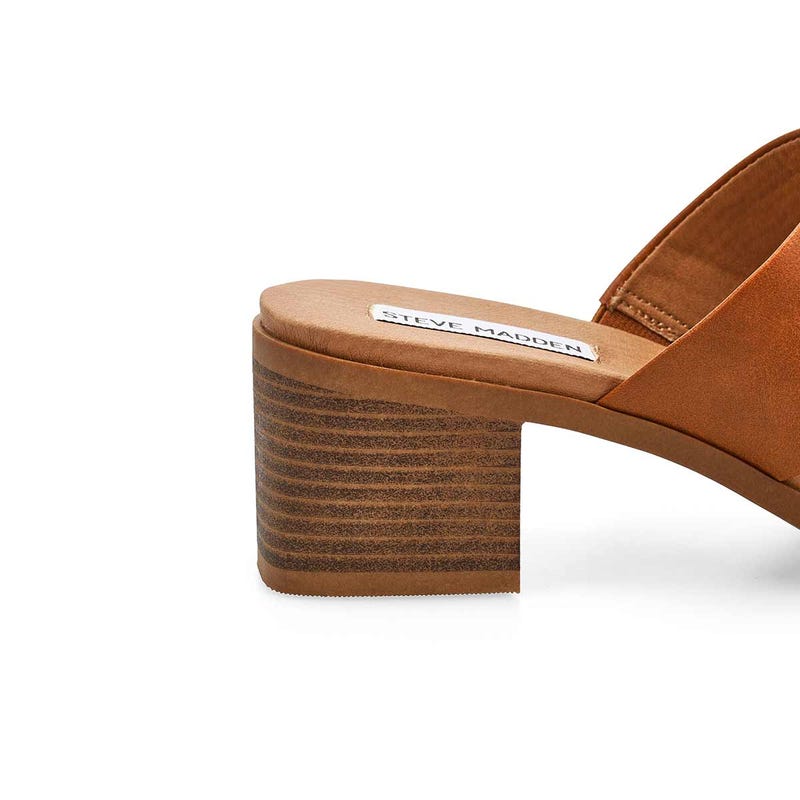 Women's Precious Dress Slide Sandal - Cognac