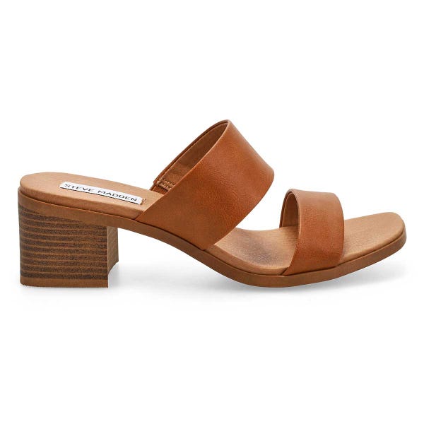 Women's Precious Dress Slide Sandal - Cognac