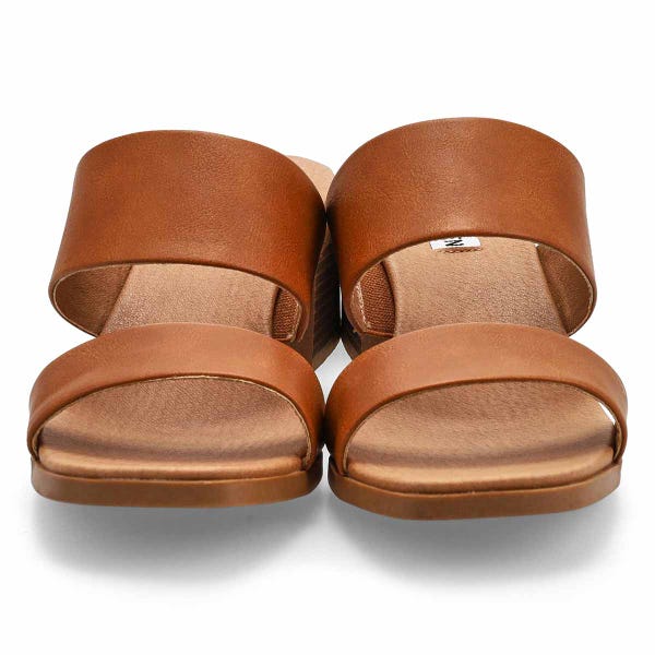 Women's Precious Dress Slide Sandal - Cognac